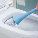 Toilet Brush with Holder, INCHANT Bathroom Detachable Toilet Brush - Blue