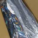 Outdoor Chair Cushions Set of 4,Waterproof Outdoor Seat Cushions for Patio Furniture,Patio Chair Cushion with Handle and Ties, Out Door Chair Pads,19" x 19" x 3", Black Nightingale