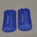 LotFancy Gel Ice Packs, 2pc Reusable Hot Cold Pack for Therapy, Heating Cooling Gel Pad, Pain Relief for Face, Head, TMJ, Wisdom Teeth, Oral Facial Surgery, Sport Injuries, Migraine, Muscle Joint