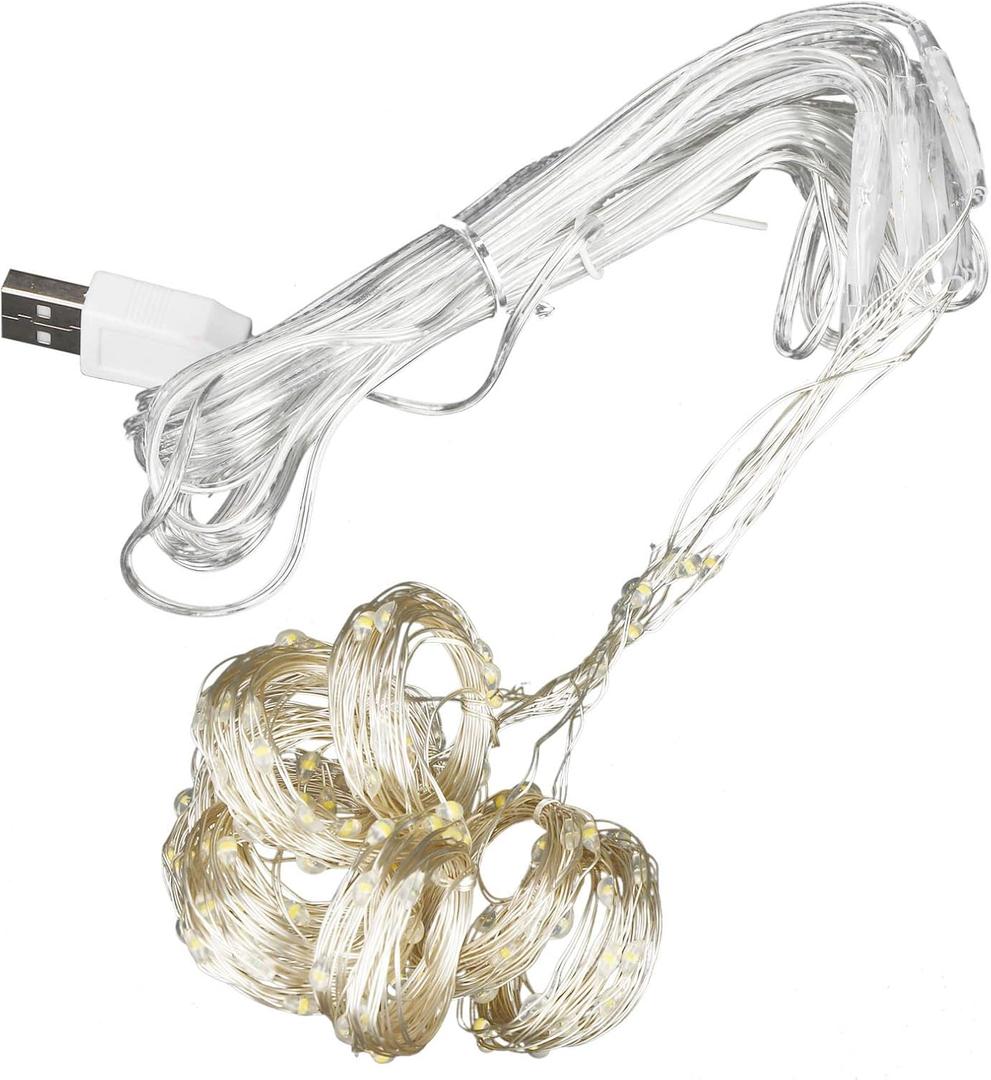 Ariarly Fairy Lights 3x2M LED Light String Copper Wire USB Charging Decorative Lamp for Christmas, Home Party, Halloween, PartiesWedding