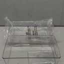 ClearSpace Plastic Pantry Organization and Storage Bins with Removable Dividers  Perfect Kitchen Organization or Kitchen Storage  Refrigerator Organizer Bins, Cabinet Organizers (2 Pack)