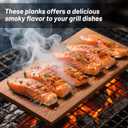 Grilling Planks, Easily Infuse Smoky Flavor into BBQ, Fish, Meat, Veggies, and More,Thick Barbecue Board Grilling Gift Idea (5.5"x11.5"-6 Pack)