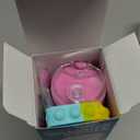 Dan&Darci Decorate Your Own Glow-in-The-Dark Water Bottle Kit for Girls - Easter Gifts for Girl Ages 4-6 5-7 6-8 - 4 5 6 7 8 Year Old Birthday Gift Ideas - Arts and Crafts for Kids Age 6-8