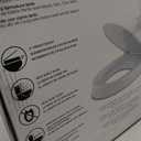 KOHLER 25876-0 Hyten 3" Height, Elevated Soft Close Round Toilet Seat, Contoured Seat with Grip-Tight Bumpers, Quick-Attach Hardware, White