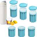 Ice Cube Tray for Owala FreeSip, 3PCS Silicone Ice Cube Molds, Easy Fill and Release Ice Maker for Chilling Cocktails Whiskey Drinks Juice Coffee, for Owala Water Bottle 24/32/40oz Accessories