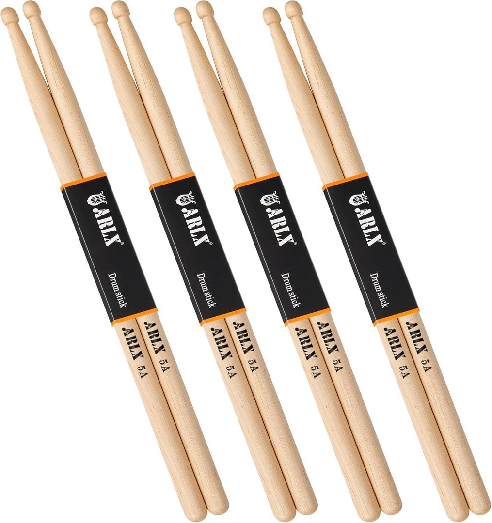 Drum Sticks 5A Maple Drumsticks 4 Pair