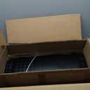 Anti Fatigue Mats Industrial 2' x 5' 15/ 16" Thick Ergonomic Standing Floor Mat Heavy Duty Commercial Grade Diamond Plate Vinyl Non Slip Safety Mat for Commercial & Industrial Work, Black