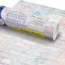 Fadeless Bulletin Board Paper, Fade-Resistant Paper for Classroom Decor, 48 x 12', Graffiti Wall, 1 Roll