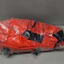 HOMEST Christmas Tree Storage Bag, Fits for 7.5-9 ft Xmas Artificials, Zippered Bag with Reinforced Carrying Handles and Wheels, Red (Bag Only)