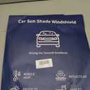 Windshield Sun Shade for Nissan Titan 2020-2024, Car Front Window Sunshade with 240T Sun Visor Protector Blocks UV Rays Heat Sun Shield Accessories