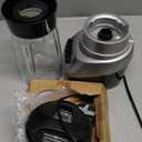 BLACK+DECKER PowerCrush Multi-Function Blender with 6-Cup Glass Jar, 4 Speed Settings, Silver