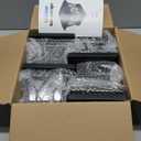 VOLISUN Solar Post Cap Lights Outdoor 4Pack, with Edison LED Bulbs, 2 Brightness Setting, Fence Post Lights Solar Powered for Garden Fence Deck Mailbox Yard Porch, Fits 4x4 6x6 Posts(Slate Black)