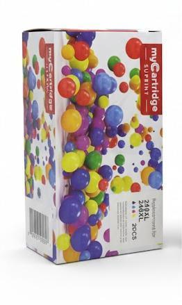 myCartridge SUPRINT 245XL Ink Cartridge PG-245 CL-246 Replacement for Canon Ink 245 and 246 Compatible for Canon 245XL 246XL Combo Pack for Pixma MG2522 TS3122 TS3322 MX490 TR4520 Printer 245 Ink