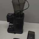 Conical Burr Espresso Coffee Grinder Electric, Coffee Bean Grinder for Home Use Upgraded 48 Grind Settings, 35s Precision Timer, Anti-Static for Pour Over/Drip/French Press, Stainless Steel Black