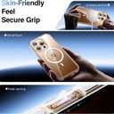 SMARTDEVIL Magnetic MagSafe Case for iPhone 16 Pro Max, Strong Magnetic Clear Shockproof Cover with 2 Screen Protectors, Ultra-Slim Anti-Yellowing Phone Case-Clear (White)