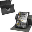 MAMA MOUTH for XPPen Magic Drawing Pad 12.2 Case,360 Degree Rotary Stand with Creative Cover for XP-Pen Magic Drawing Pad 12.2" Tablet case,Black