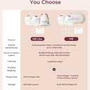 Momcozy M5 Lite Hands-Free Wearable Breast Pump, DoubleFit Flange for Baby-Like Comfort, 3 Modes & 9 Suction Levels, No Flange Insert or Hard Carry Case, 24mm, 2-Pack, Cozy Red