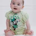 Disney Mickey Mouse Minnie Holiday Baby Girls Boys Bodysuit Newborn to Infant Sizes (Newborn - 24 Months)