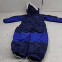 Yueta Kids Snowsuit One Piece, Waterproof Snow Suit for Boys Girls, Ski Jackets Jumpsuits Overalls for Skiing Snowboarding (6 Years, Blue)