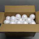 50 Pack 3'' inch Foam Balls - Large Foam Balls - Big Foam Craft Balls - Huge Foam Balls For Arts and Crafts, DIY Craft For Home, School Craft Project - 50 Bulk Value Pack 3" Inches Craft Balls