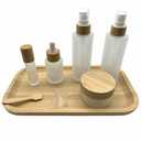 BEECO GIF2U Empty Bamboo..cosmetic Storage with Tray