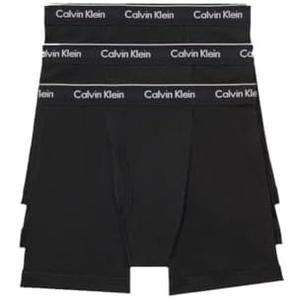 Calvin Klein Men’s Cotton Classics 3-Pack Boxer Brief, Medium
