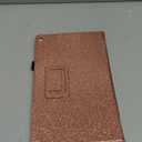 Fingic for Amazon Fire HD 10 Case 2017&2019,for Kindle Fire HD10 2017/2019 Cases,Luxury Sparkly Folio Folding Stand Cover with Holder & Auto Wake/Sleep Smart Case for Fire HD 10 inch Case,Rose Gold (Glitter Pink)