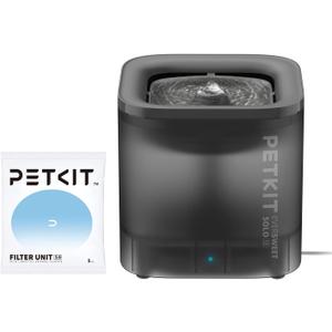 PETKIT New Cat Water Fountain with Wireless Pump, Ultra Quiet 65oz/1.85L Pet Water Fountain for Cats and Dogs Inside, Detachable Design Easy to Clean and Assemble, Filters Included