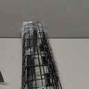 2 Pack DELAMU Under Desk Cable Management Tray, Large Metal Cord Organizer, Office & Home Cord Wire Management Under Desk Shelf, Easy Install Pre-drilled Cable Organizer, Black