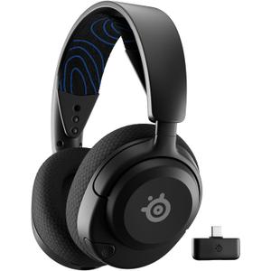 SteelSeries Arctis Nova 5P Wireless Multi-System Gaming Headset Neodymium Magnetic Drivers 100+ Audio Presets 60 HR Battery 2.4GHz or BT