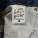 Women's Denim Shorts Summer Lady Clothing High Waist Denim Shorts Women Fringe Frayed Ripped Short Jeans, M