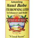 Maui Babe After Browning Lotion, Tan Enhancer & Healer - After Sun Tan Extender Body Lotion To Prevent Tan Fading- Natural Moisturizing & Healing After Sun Care Cream- Made In USA, 8 Ounces (8 Fl Oz (Pack of 1))