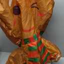 Joiedomi Christmas Inflatables Gingerbread Man with Candy Cane, Christmas Blow Ups Gingerbread Inflatable Yard Decoration with Build-in LEDs for Xmas, Party, Outdoor, Yard, Garden, Lawn Dcor