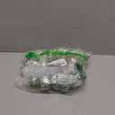 Mercury Glass Christmas Ornaments Silver Hanging Balls with Different Shapes for Xmas Tree Decor, Vintage Finials Luxury Christmas Decoration Hanging Bauble for Neutral Holiday Winter Wedding-Set Of 17