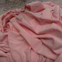 Spandex Fitted Wedding Arch Cover 7.2FT Pink Arch Backdrop Cover, Round Top Chiara Backdrop Stand Covers for Wedding Birthday Party Baby Shower Banquet Arch Decoration (Pink, 7.2FT)