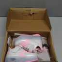 Ehauuo Unisex Roller Shoes Kids Sparkling Wheels Shoes Girls Light up Roller Skates Sneakers Boys Rechargeable Flashing Sneakers for Gift, 11.5 Little Kid, N-pink