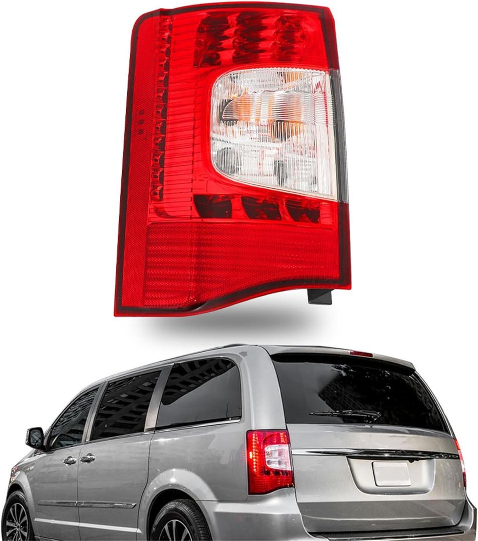 labwork Outer Tail Lamp Light Replacement for Town and Country 2011-2016 Red Lens Driver Side Brake Light CH2800198