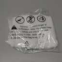 Women Lace Mesh Bow Top Long Sleeve Mock Neck See Through Shirt Polka Dot Embroidered Sheer Layering Tops (White, XL)