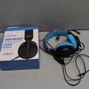 S30 Gaming Headset with Microphone,198g Lightweight Design, Wired Gaming Headphones for Xbox, Xbox Series X|S, PS5, PS4, Switch, PC, Noise Cancelling Mic, Soft Earmuffs (Blue)