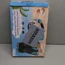 Ubekezele Snorkeling Gear for Adults Men Women,4 in 1 Snorkel Set with Panoramic View Diving Mask Anti-Fog Anti-Leak, Dry Top Snorkel, Fins and Travel Bag for Swimming, Snorkeling and Travel Diving (Small-Medium, GREEN)