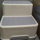 Toddler Step Stools, Kids Step Stool for Bathroom Sink, Gray - Pack of 