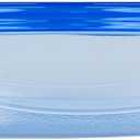 Glad GladWare Entree Food Storage Containers with Lids, Medium Square BPA Free Plastic for Meal Prep and Lunches, Lock Tight Seal, Microwave and Dishwasher Safe, 25 Oz, 5 Count - 6 Pack