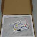 Family Handprint Kit - Baby Hand and Footprint Kit, Adoption Gifts, Family Gifts for New Parents, Christmas, New Mom, DIY Craft Keepsake Wooden Frame, 5 Non-Toxic Paints (White)