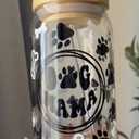 Nifty Dog mama Glass 16oz