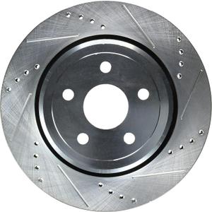 Power Stop AR83079XR Power Stop Extreme Performance Drilled And Slotted Brake Rotors Rear Right Power Stop Extreme Performance Drilled And Slotted Brake Rotors