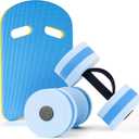 Water Weights for Pool Exercise 2Pcs Water Dumbbells Aerobics Pool Barbells Lightweight Resistance Aquatic Dumbbell for Swimming