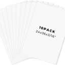 Golden State Art 24x36 White Foam Board 3/16 Thick 10 Pack | Acid Free, Polystyrene, Warp-Resistant, Easy to Cut, For Drawing Presentation, Project, Picture, Decorations & Craft Display