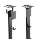 EV Charger Pedestal, Outdoor Electric Vehicle Charger Stand, Freestanding Charging Station Stand Accessory, Corrosion Resistant, Galvanized Steel, for All Level 2 Chargers