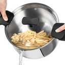 MICHELANGELO Stainless Steel Pasta Pot with Strainer Lid - Pasta Cooker | 6 Quart Induction Pot for All Cooktops, 6 Qt Spaghetti Pots with Strainer Lid