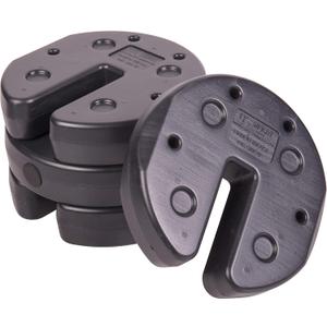 US Weight 30 Pound Canopy Weight Set of 4 with No-Pinch Design - Easy Installation and Removal to Secure Tents, Canopies, and Umbrellas at Outdoor Events